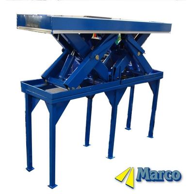 Hydraulic Scissor Lift Table Customized 1200mm Stand cao với mức trọng lượng đặc biệt