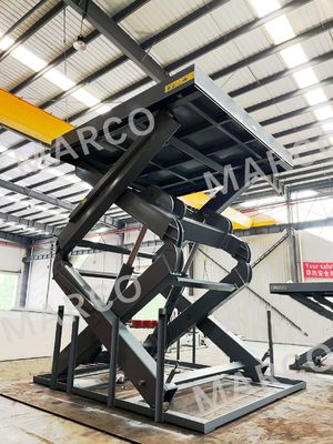 M6.5-100270-D22HK Bàn nâng kéo thủy lực hạng nặng 10 tấn cho bến tàu tải
